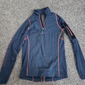 Helly Hansen Navy Half-Zip Breeze Base Layer Top